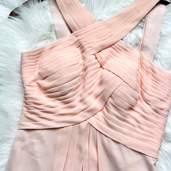 Azazie Kaleigh Pearl Pink Size A6 Unaltered - Picture 5 of 8